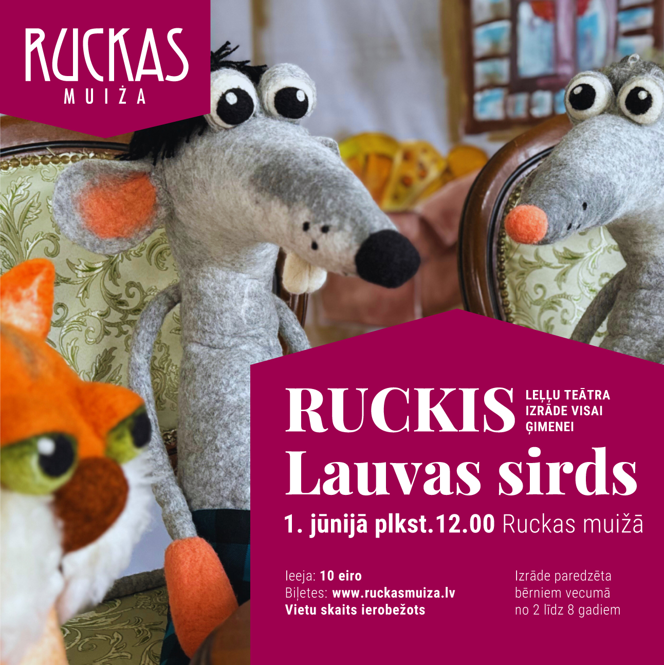 RUCKIS-lauvas sirds